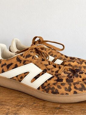 Leopard Print Women's Casual Sneakers